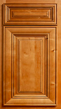 Glazed Mocha Style Ready to Assemble (RTA) Kitchen Cabinet Sample Door Kitchen Cabinet Door Sample of Glazed Mocha Style Ready to Assemble (RTA) Cabinets