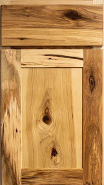 Hickory Shaker Style Ready to Assemble (RTA) Kitchen Cabinet Sample Door Kitchen Cabinet Door Sample of Hickory Shaker Style Ready to Assemble (RTA) Cabinets