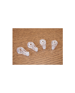 Cabinetry Hardware PT-14 Male - Female Corner Clips - White Shaker Only - Pair